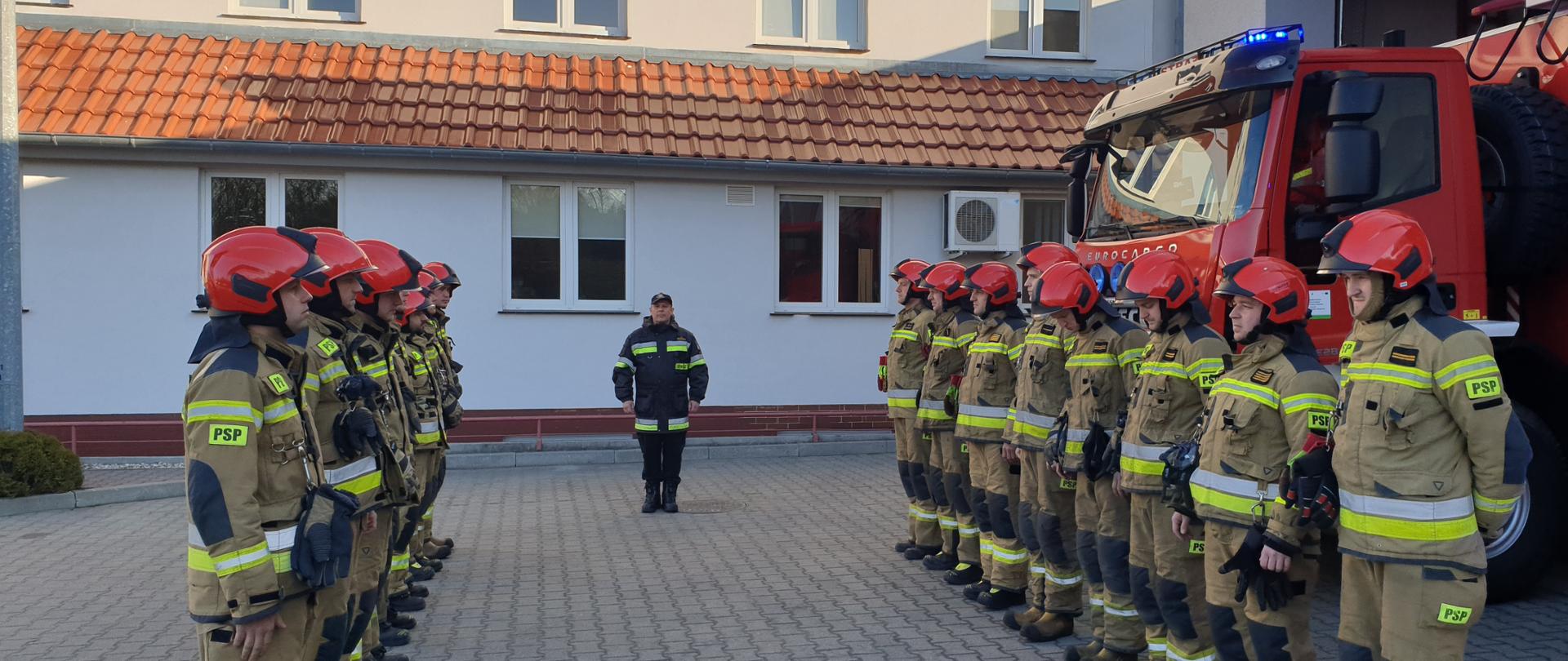 Minuta ciszy dla poległych strażaków Ukraińskich