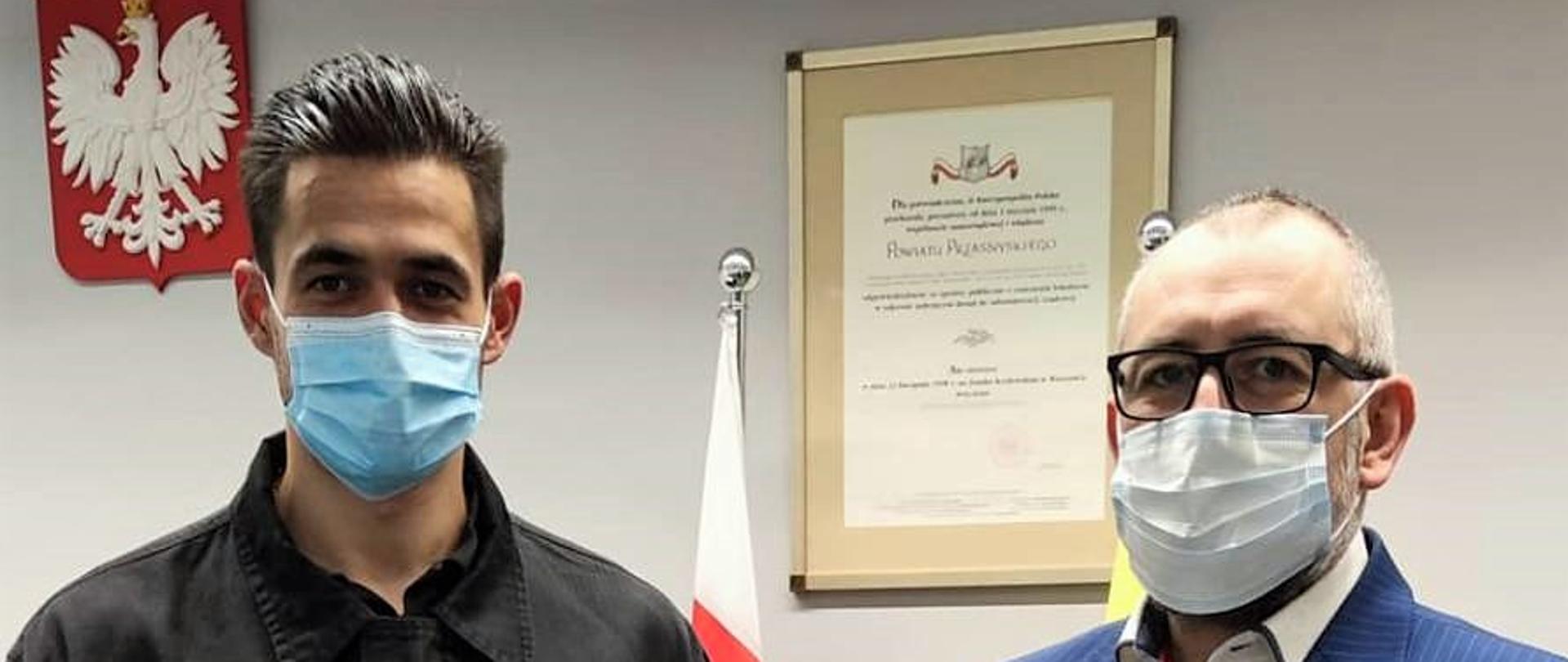 Wyróżnienie medalem „Gloria Prasnensis Terrae” przyznane strażakowi st. sekc. Rafałowi Smolińskiemu!