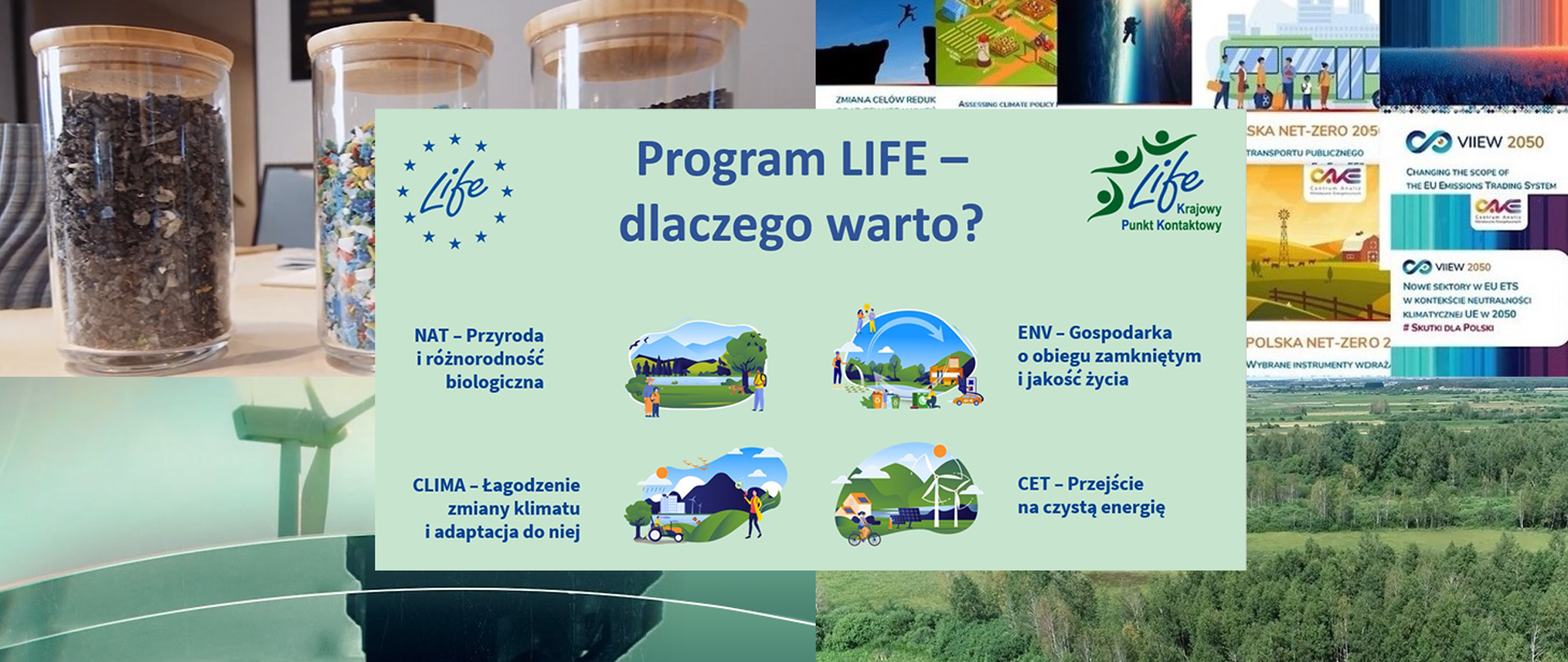 Grafika ilustracyjna. Program LIFE - dlaczego warto?