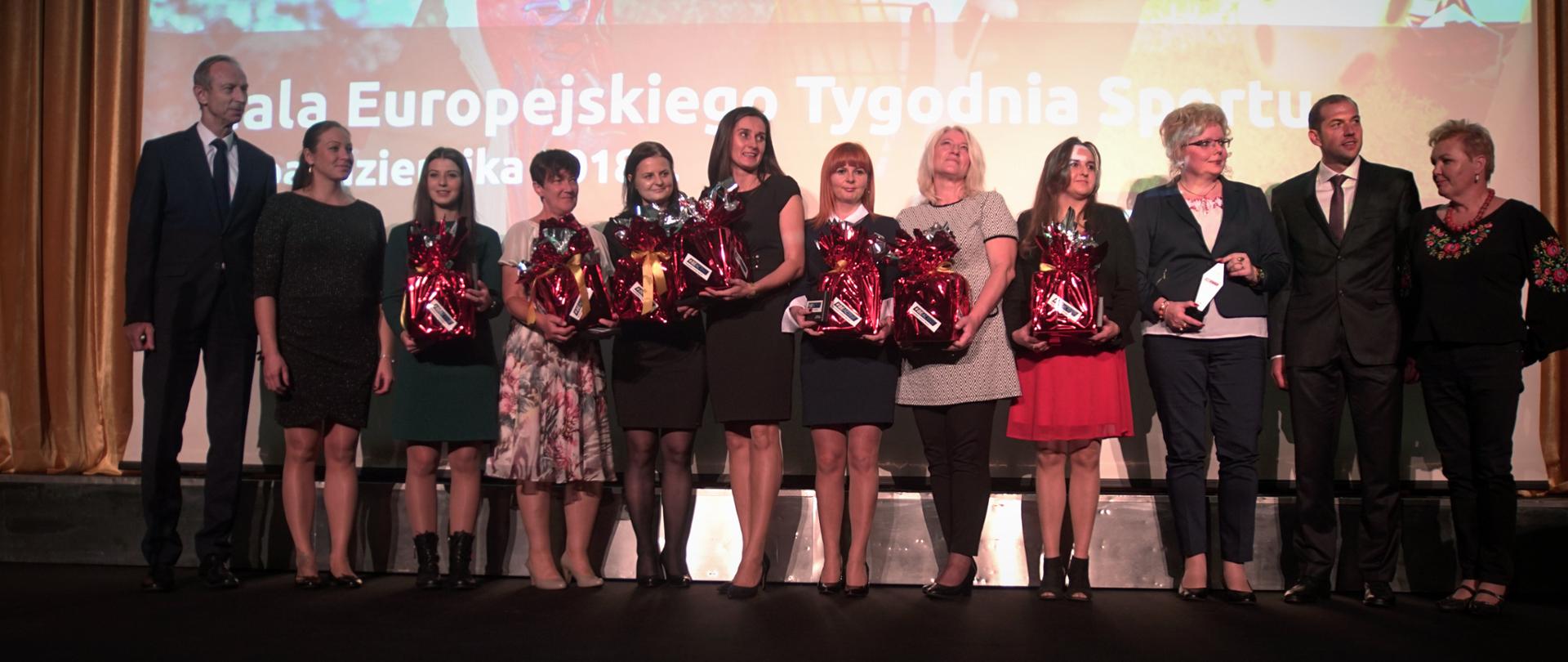 Uroczysta Gala Europejskiego Tygodnia Sportu 2018