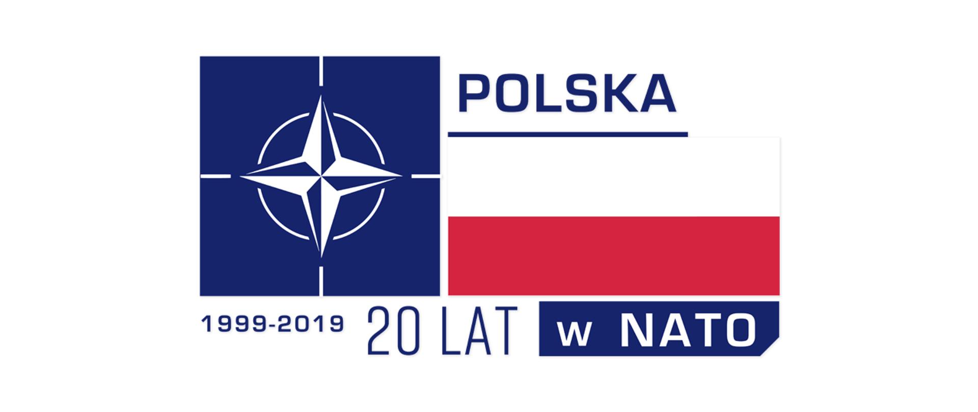 LOGO POLSKA 20 LAT W NATO