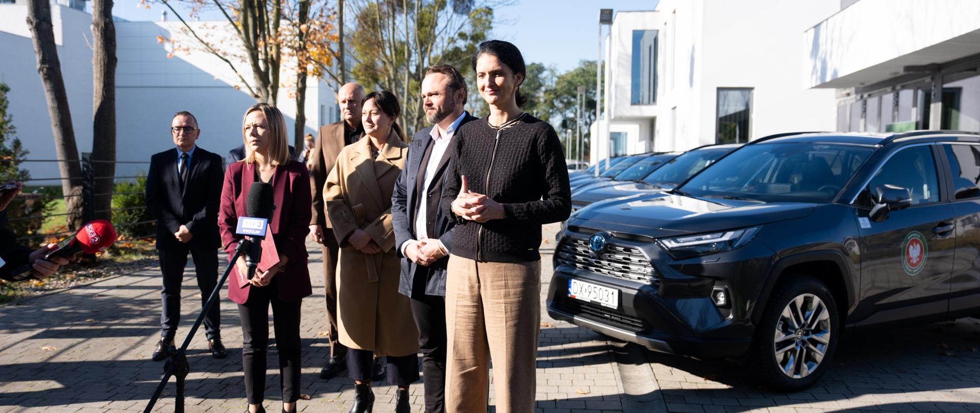 Nowe samochody dla dolnośląskich inspektorów ochrony środowiska