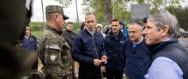 Wizyta amerykańskiej delegacji na polsko-białoruskiej granicy