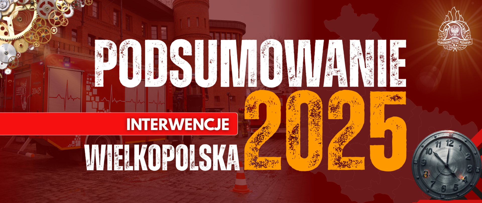 Podsumowanie interwencji straży pożarnej w Wielkopolsce, w 2025 roku