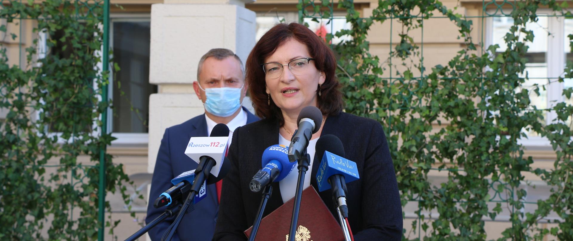 Przemówienie wojewody podkarpackiego Ewy Leniart