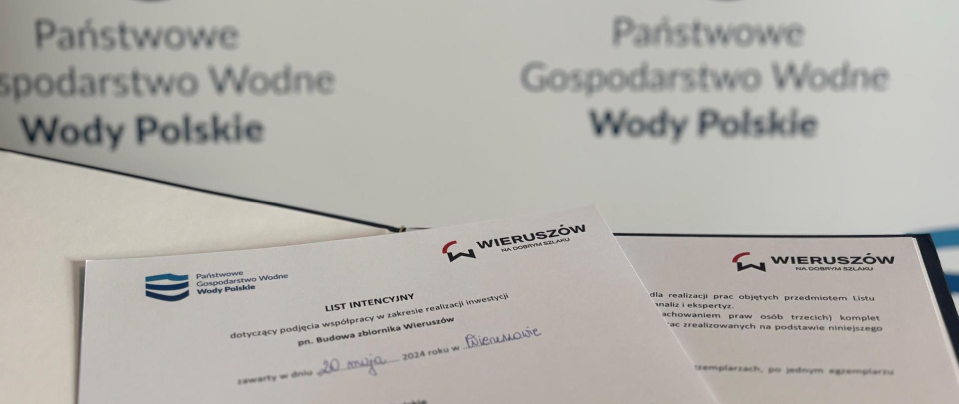 List intencyjny Wieruszów