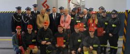 Uroczyste wręczenie promes dla Młodzieżowych Drużyn Pożarniczych z terenu powiatów: szydłowieckiego, lipskiego i zwoleńskiego 