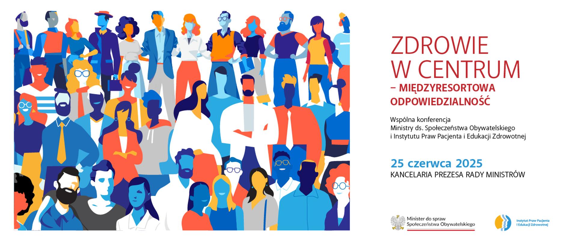 Grafika_przedstawia_infromację_o_konferencji_Zdrowie_w_centrum_międzyresortowa_odpowiedzialność_25_czerwca_2025_roku