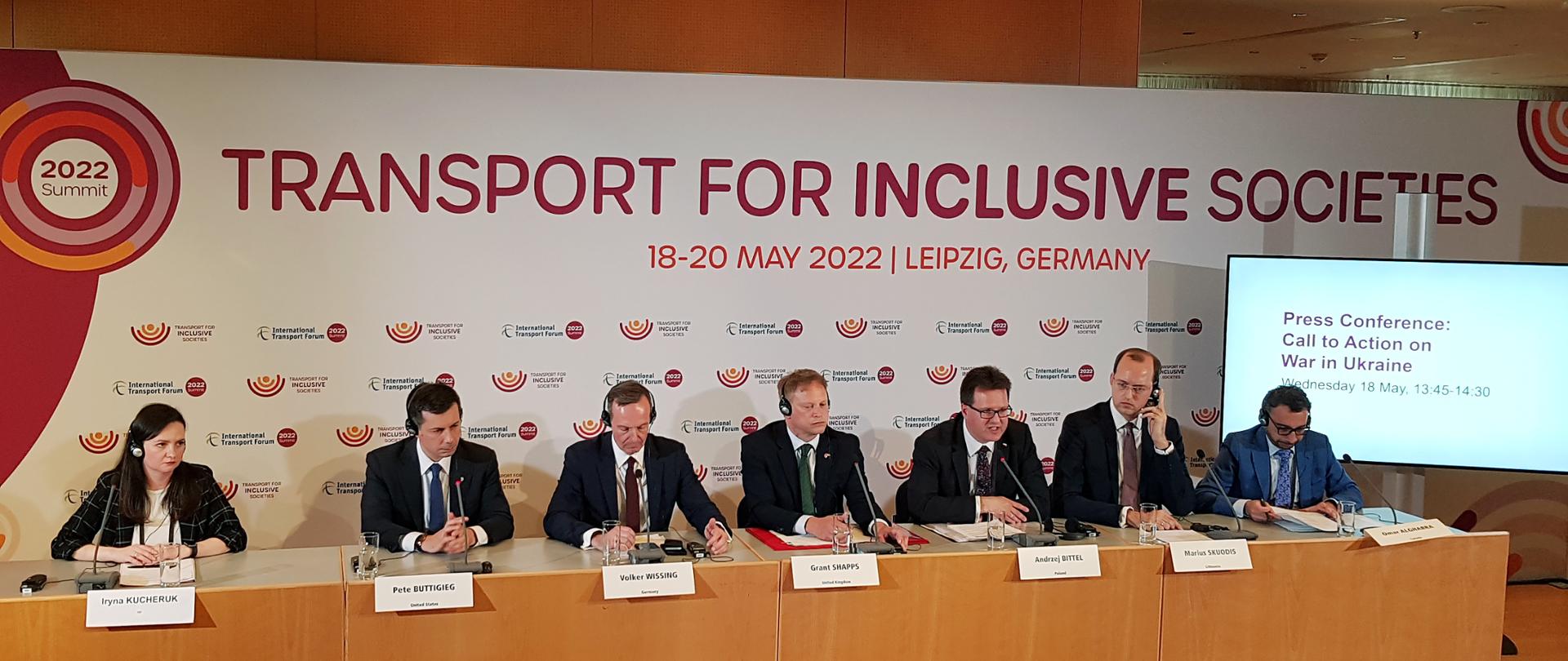 Wiceminister Andrzej Bittel na szczycie ministrów ds. transportu