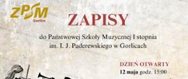 Plakat zapisy 