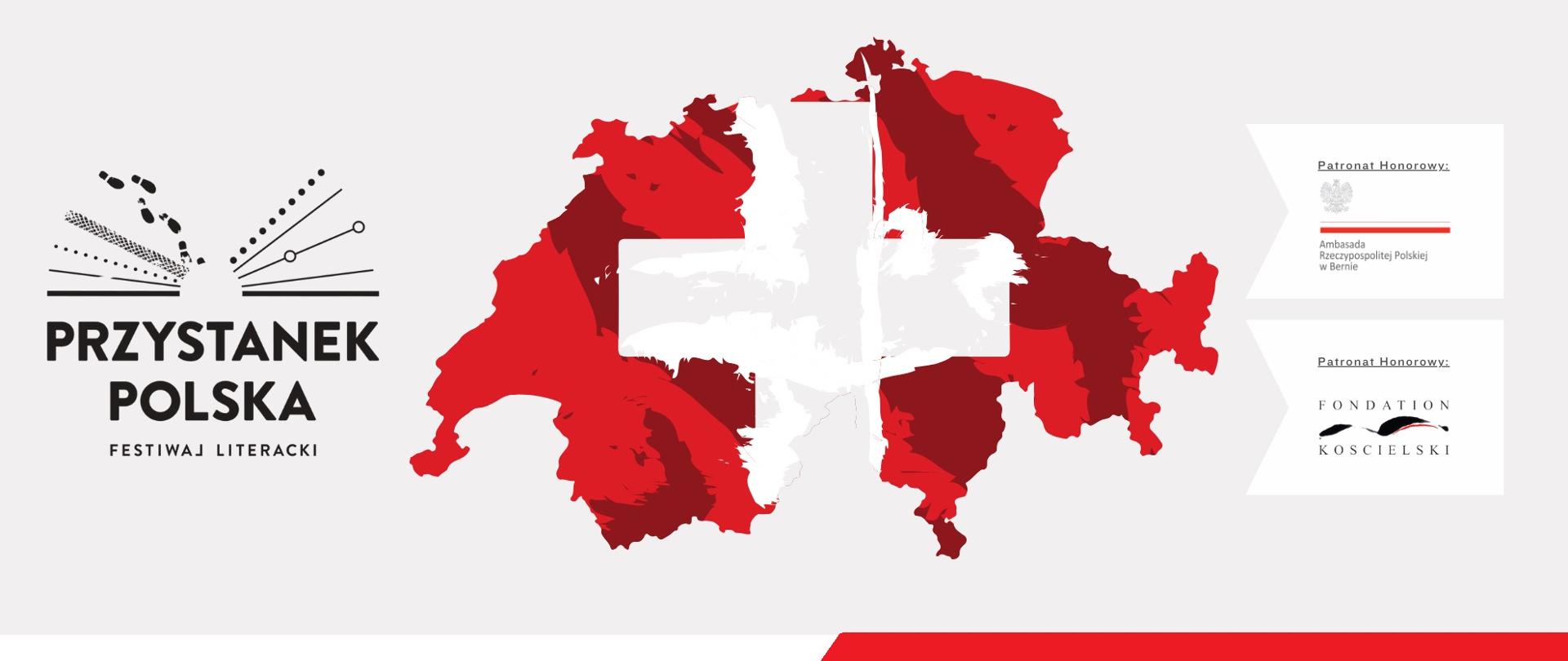 Grafika przedstawia plakat Przystanek Polska 