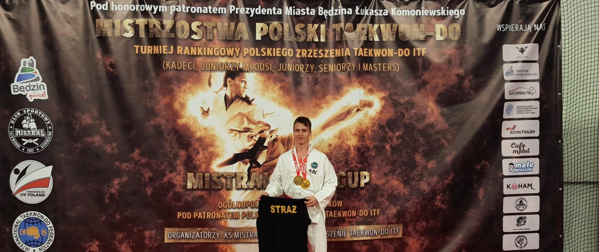 Podwójny Mistrz Polski w Taekwondo