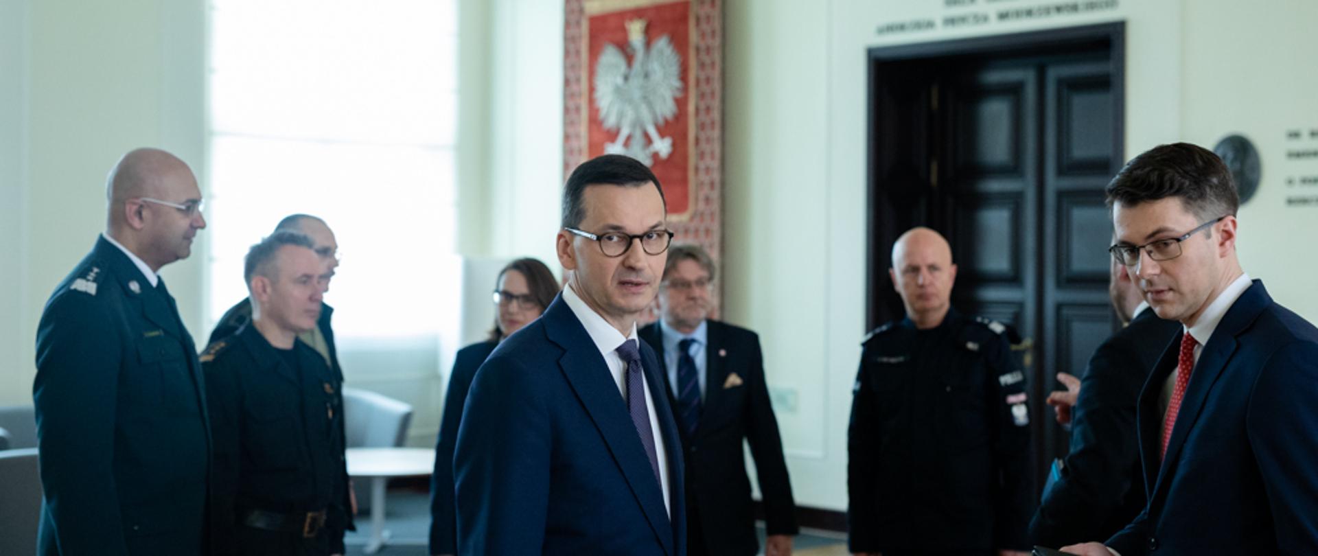 Premier po konferencji.