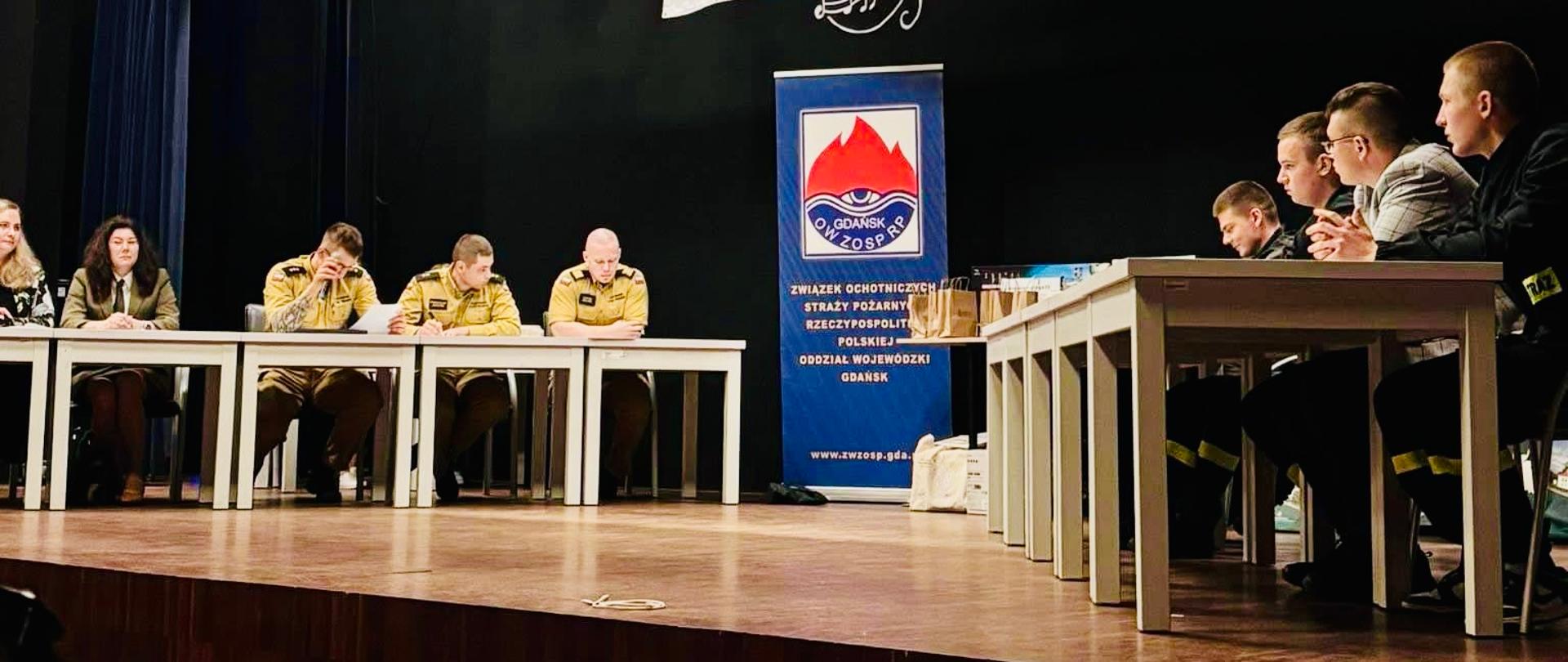 Wojewódzkie eliminacje Ogólnopolskiego Turnieju Wiedzy Pożarniczej w Kościerzynie.