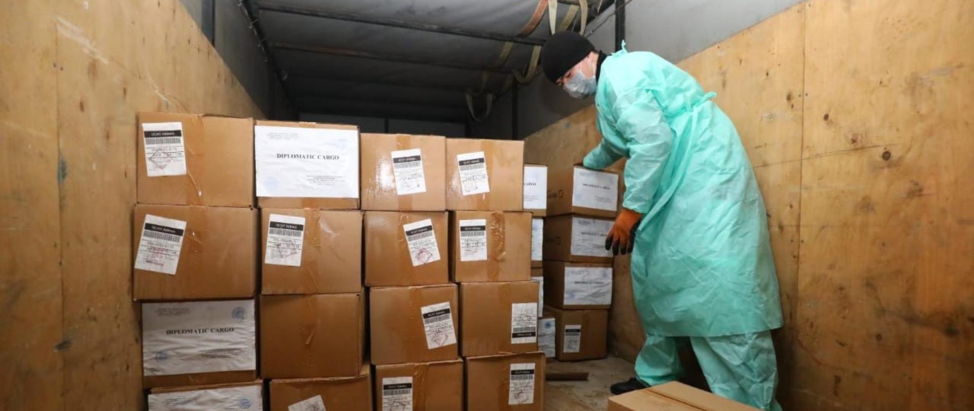 Гуманитарная помощь для Казахстана из Польши