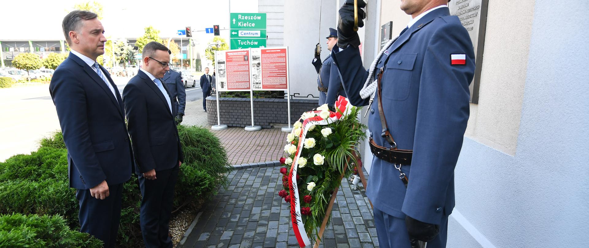Minister Zbigniew Ziobro oddał hołd ofiarom niemieckiego terroru na Ziemi Tarnowskiej