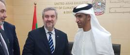 Min. J.K. Ardanowski z min. T. Al Zeyodi