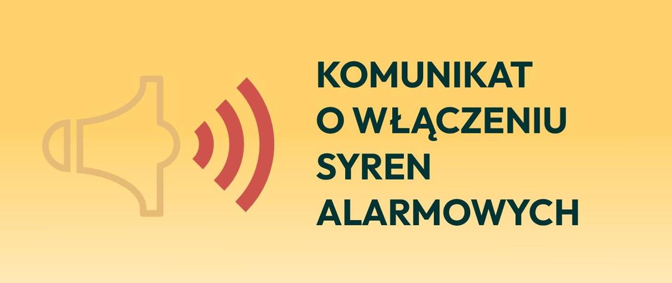 1 września 2026 o godz. 12:00 treningowy sygnał syreny alarmowej