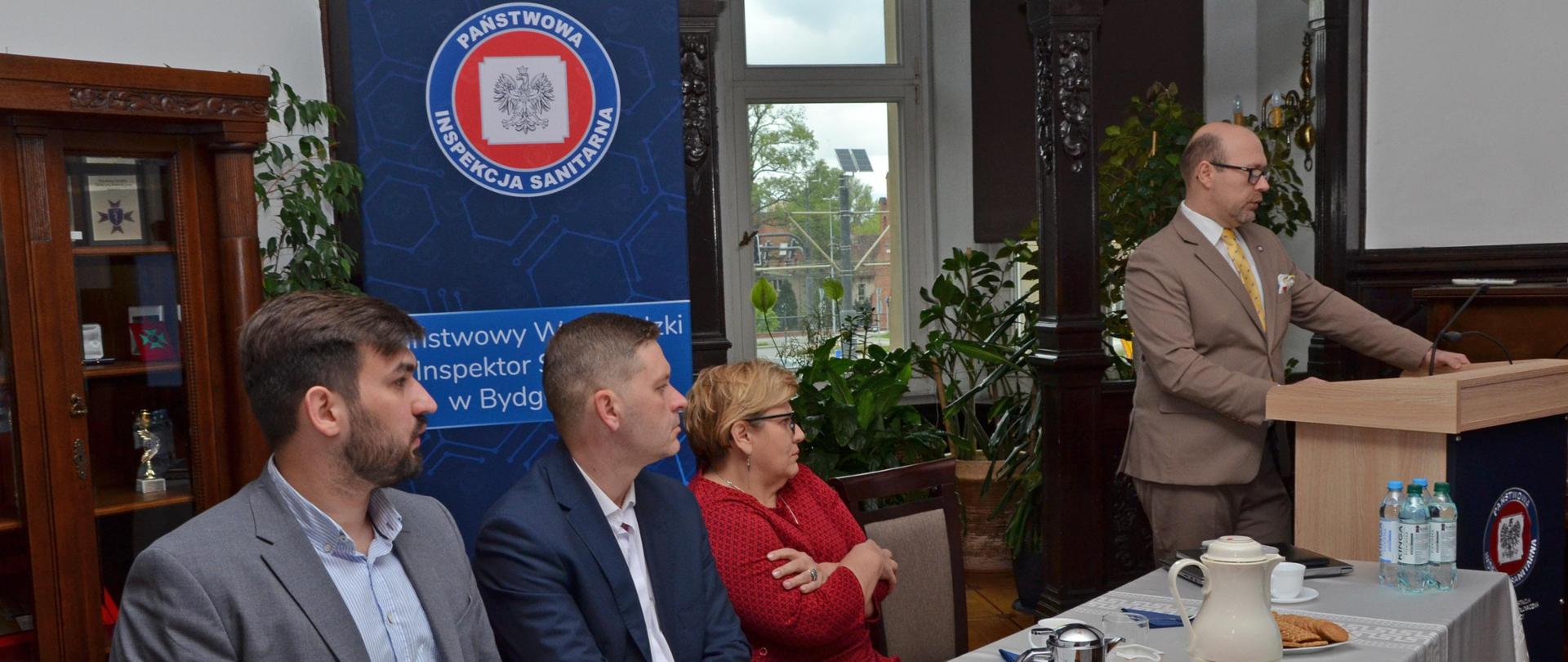 Zebranie, Prelekcja, Prezentacja, Goście, Narada