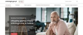 napis oficjalny portal wiedzy onkologicznej w Polsce