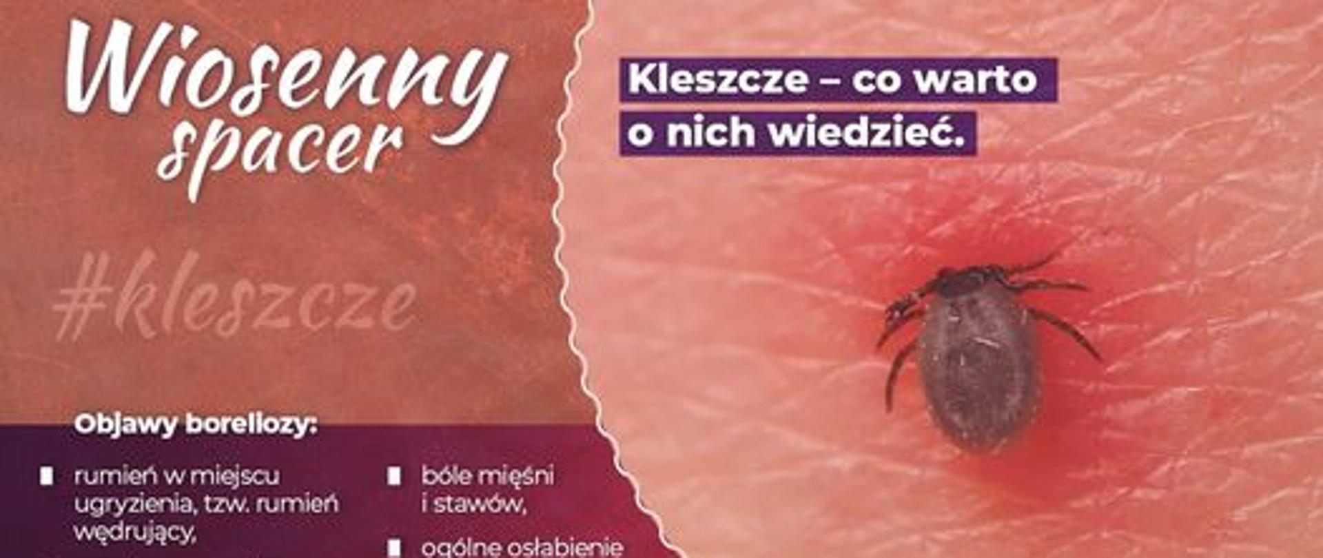 Uwaga na kleszcze