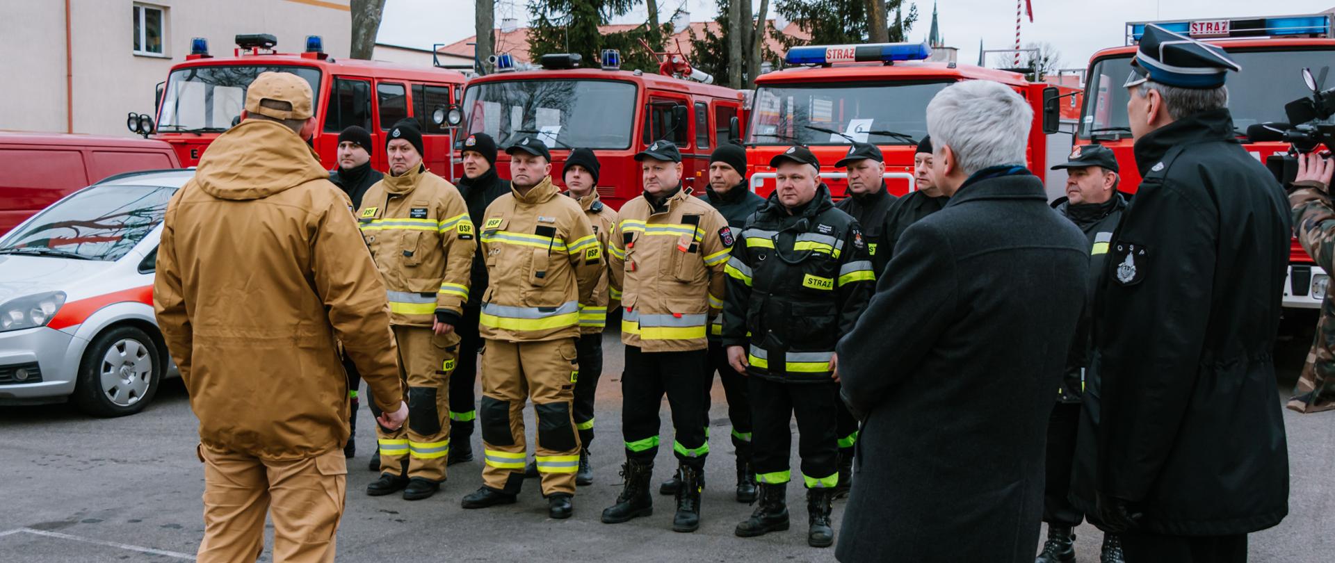 Podlascy strażacy pomagają Ukrainie