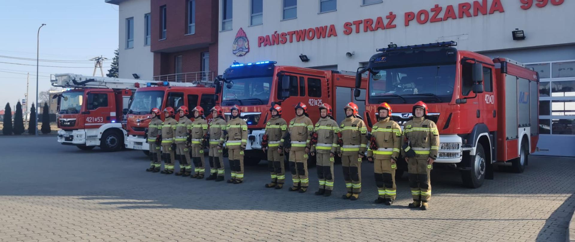 Strażacy z JRG Kazimierza Wielka