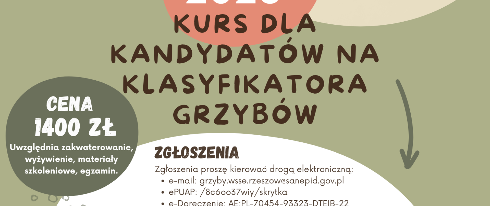 Ulotka_informacyjna_kurs_klasyfikatora__grzybów-_2026_r.