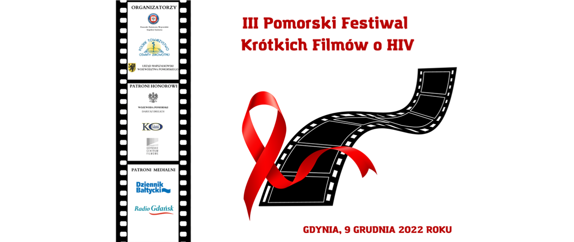 Baner III Pomorskiego Festiwalu Krótkich Filmów o HIV