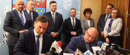 Podpisanie umowy na wsparcie ze środków Funduszu Sprawiedliwości