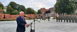 Święto Czarnej Dywizji, przemawia wojewoda lubuski