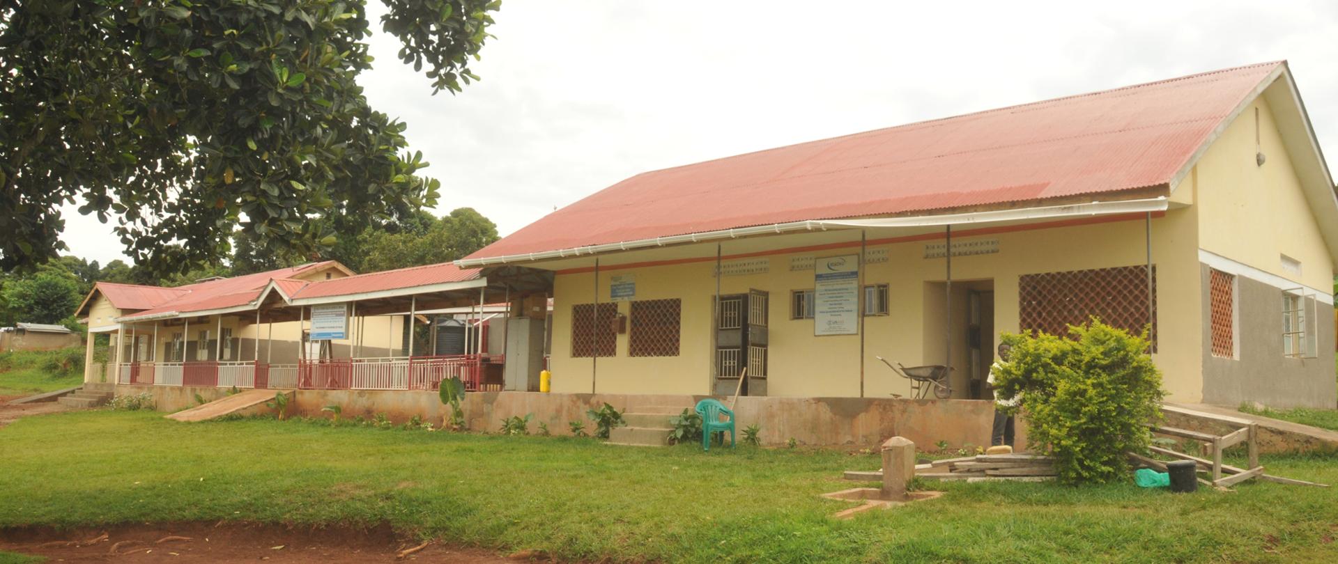 Mukono, Uganda. 4th, December, 2018. Mpunge Health Center III (KOJA SYBIRAKI HEALTH CENTER) that was renovated with funds from the Embassy of the Republic of Poland.
