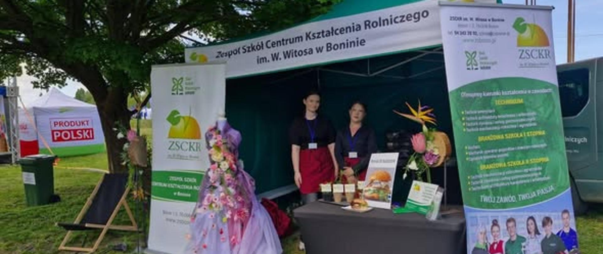 Dni Koszalina - stoisko ZSCKR w Boninie