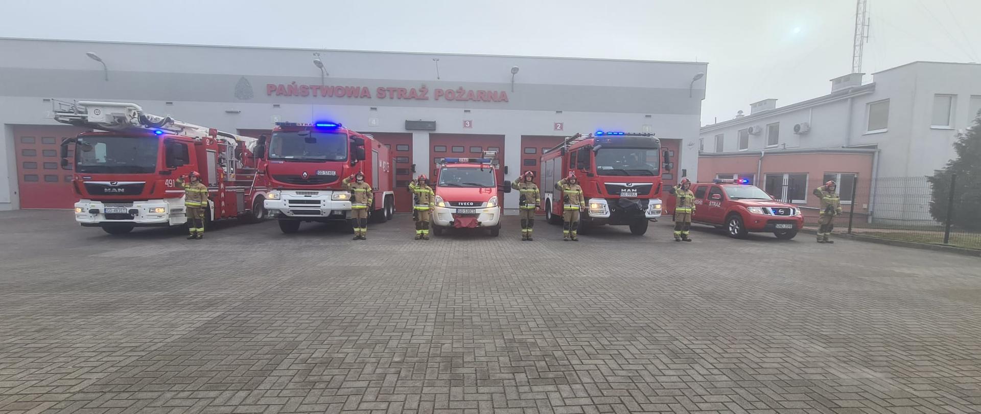 Minuta ciszy dla Ukraińskich strażaków