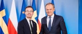 Spotkanie Premiera Donalda Tuska z Premierem Królestwa Szwecji Ulfem Kristerssonem.