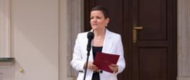 Ministra Marta Cienkowska zapowiedziała zmiany w Instytucie Solidarności i Męstwa im. Witolda Pileckiego, fot. Danuta Matloch/MKiDN