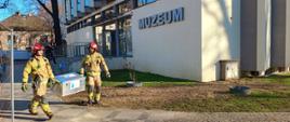 Ćwiczenia w zakresie ewakuacji eksponatów w Muzeum Okręgowym Ziemi Kaliskiej
