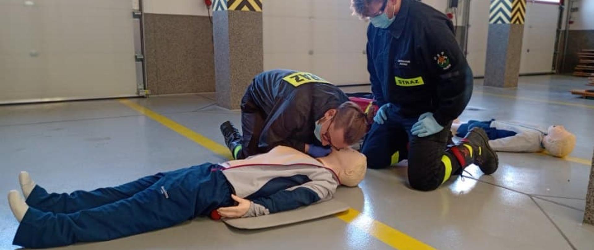 Recertyfikacja z udzielania kwalifikowanej pierwszej pomocy (KPP) dla druhów z Ochotniczych Straży Pożarnych z terenu powiatu obornickiego.