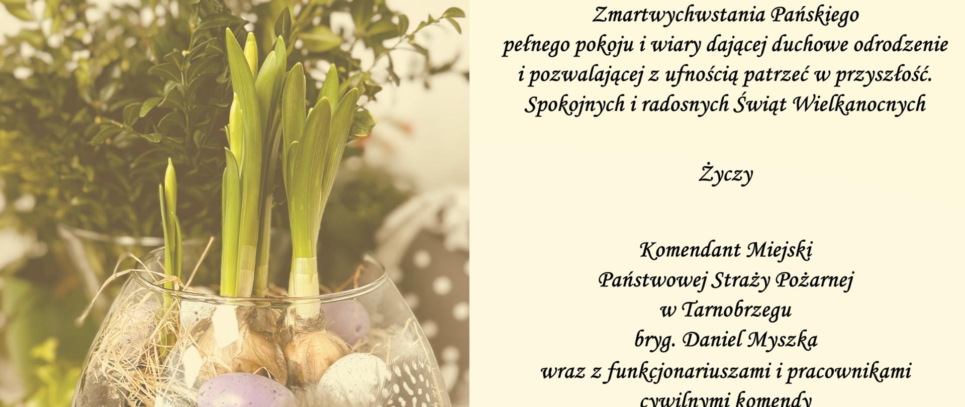 Grafika przedstawiająca symbole świąteczne oraz życzenia.