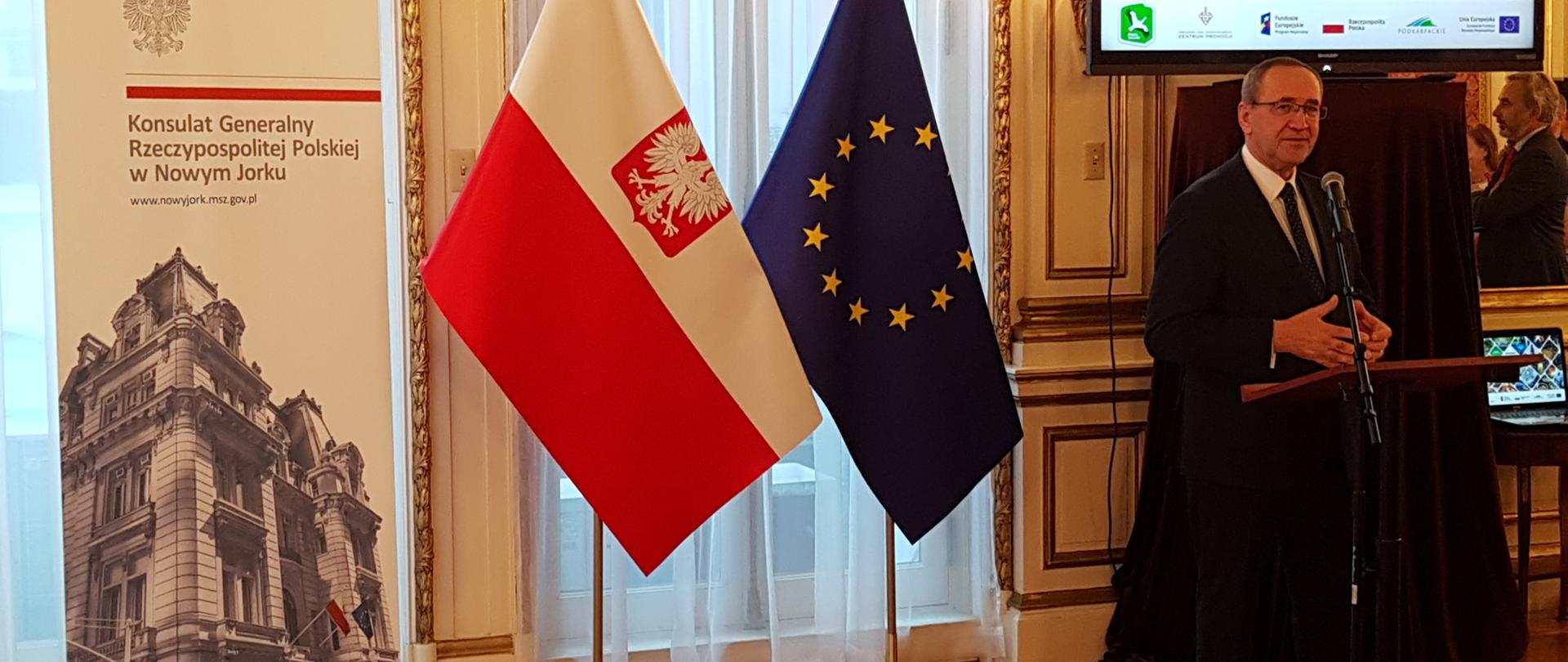 Wystąpienie wiceministra w polskim konsulacie