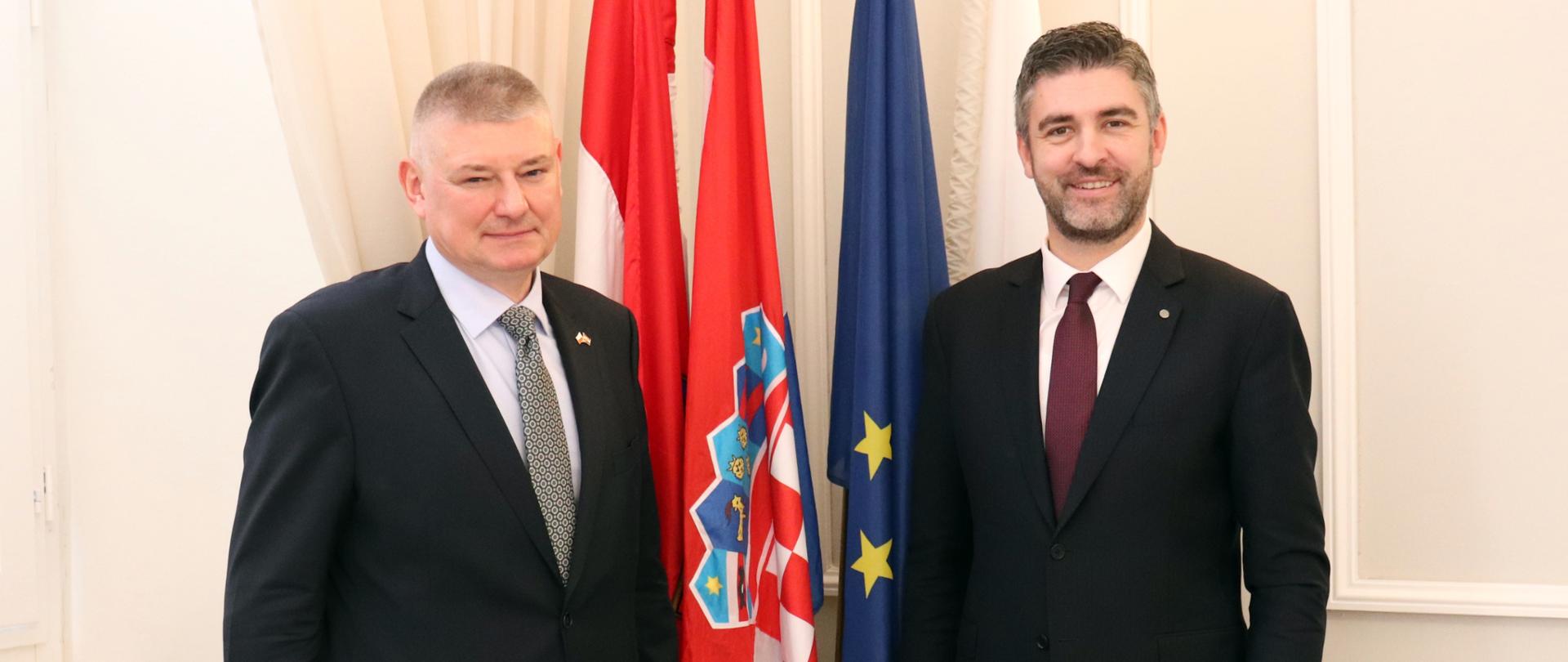 Sastanak veleposlanika Paweła Czerwińskog s gradonačelnikom Dubrovnika M. Frankovićem