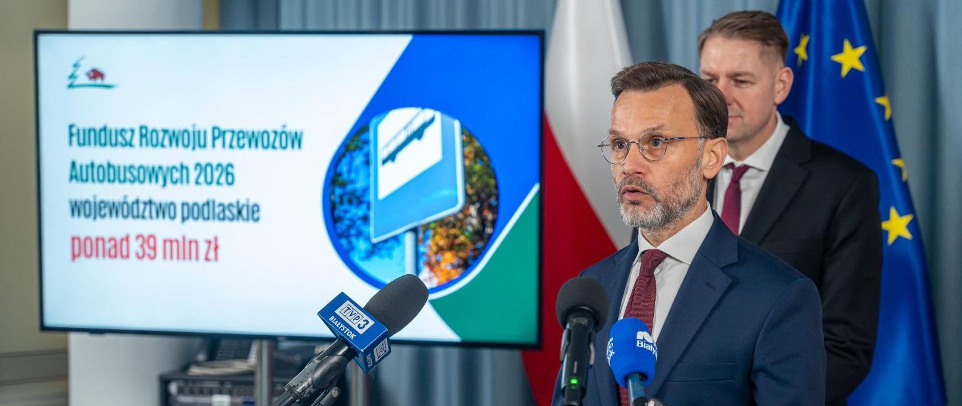 Konferencja poświęcona naborowi do Funduszu Rozwoju Przewozów Autobusowych 2026