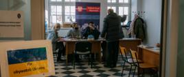 Konferencja prasowa dot. pomocy uchodźcom z Ukrainy w woj. podlaskim