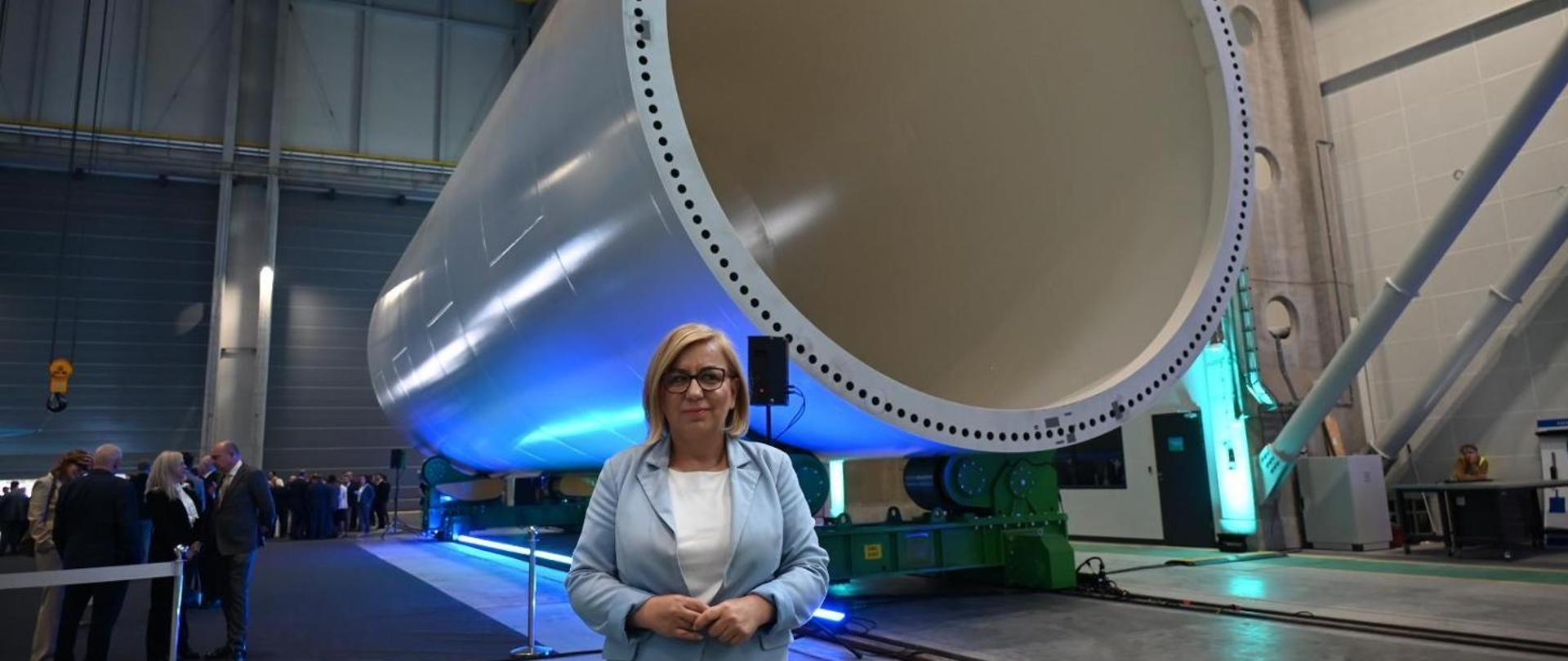 Local content for offshore - Poland's first section of tower for offshore wind energy is ready