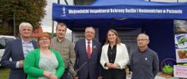 Wicemarszałek Województwa Wielkopolskiego Wojciech Jankowiak wraz z pracownikami WIORiN w Poznaniu