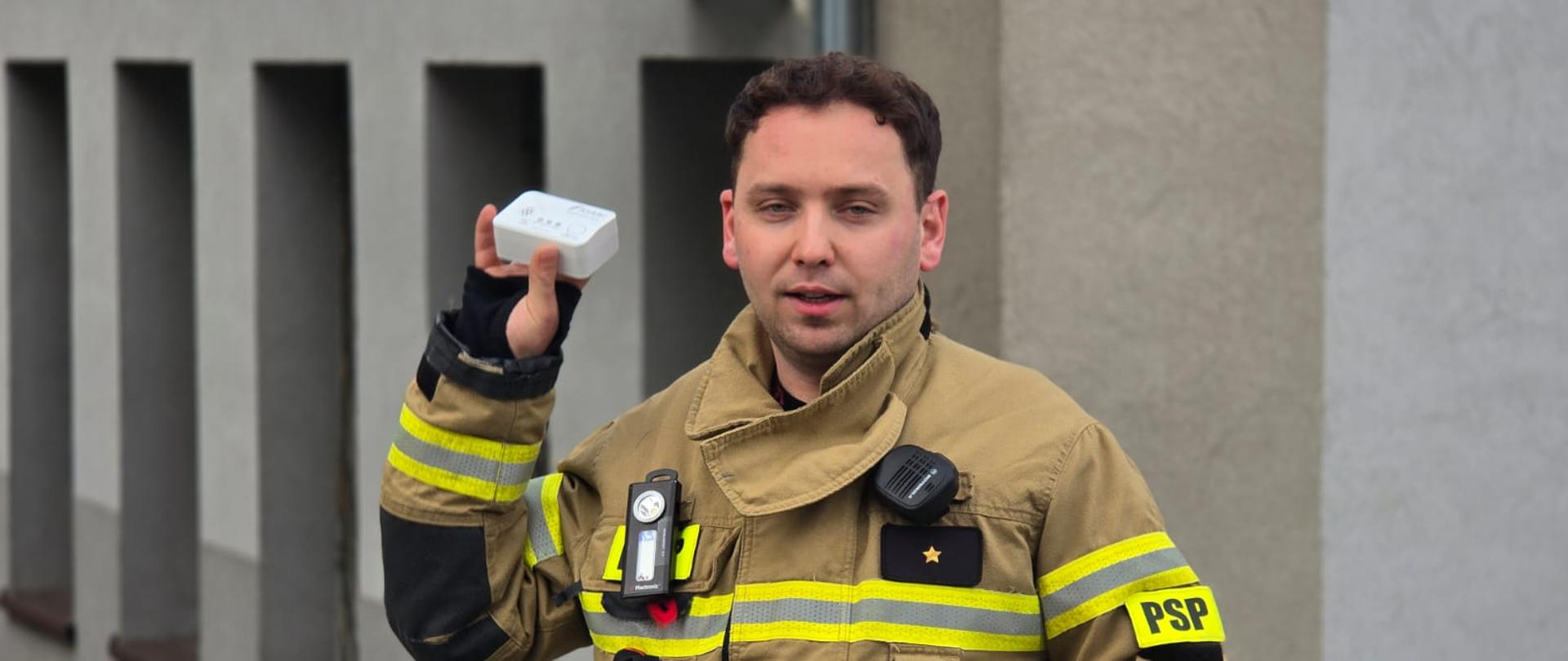 Ewakuacja w Starostwie i ważny apel: zamontuj czujkę tlenku węgla!