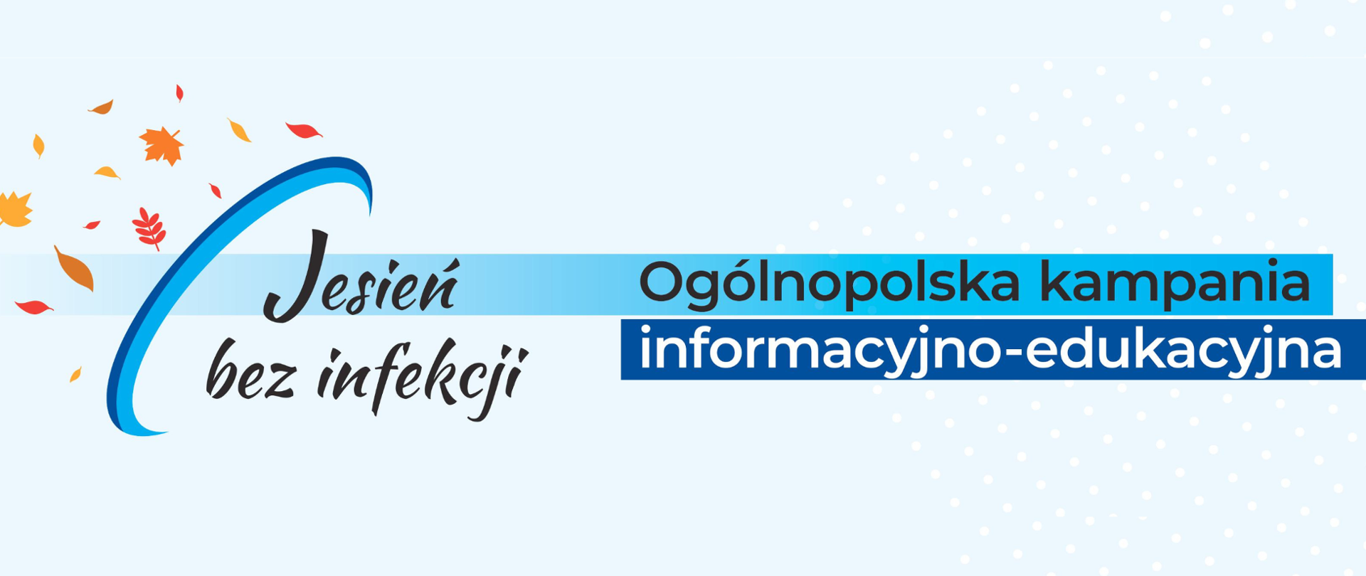 baner jesień bez infekcji