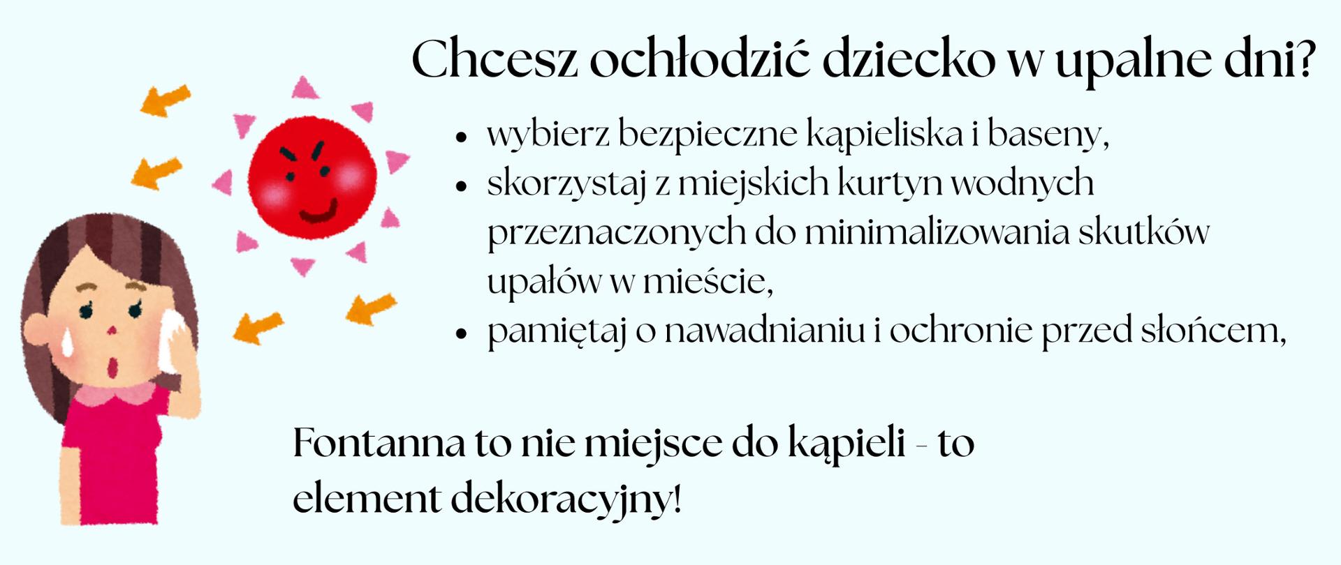 Kąpiel w fontannie – dlaczego NIE