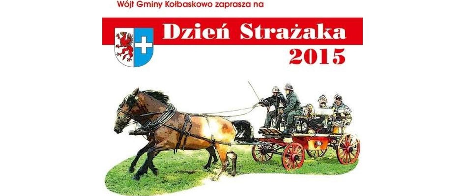 Plakat powiatowego Dnia Strażaka