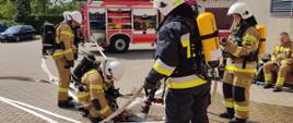 Szkolenie podstawowe strażaków ratowników Ochotniczych Straży Pożarnych z terenu powiatu bielskiego